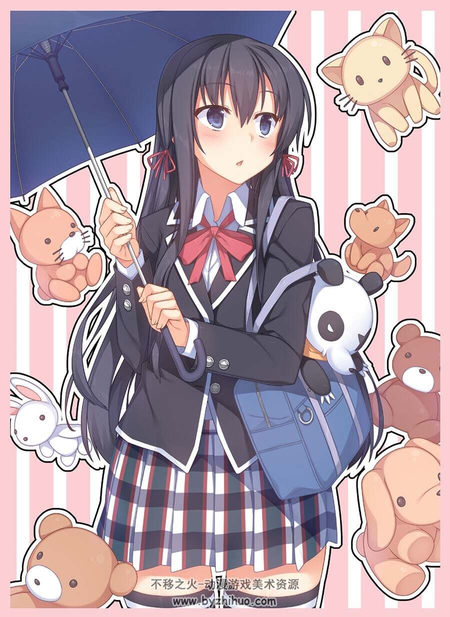 我的青春恋爱喜剧果然有问题 插画壁纸分享 413P