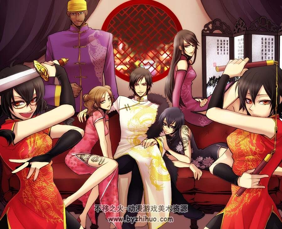 无头骑士异闻录 插画壁纸分享 860P