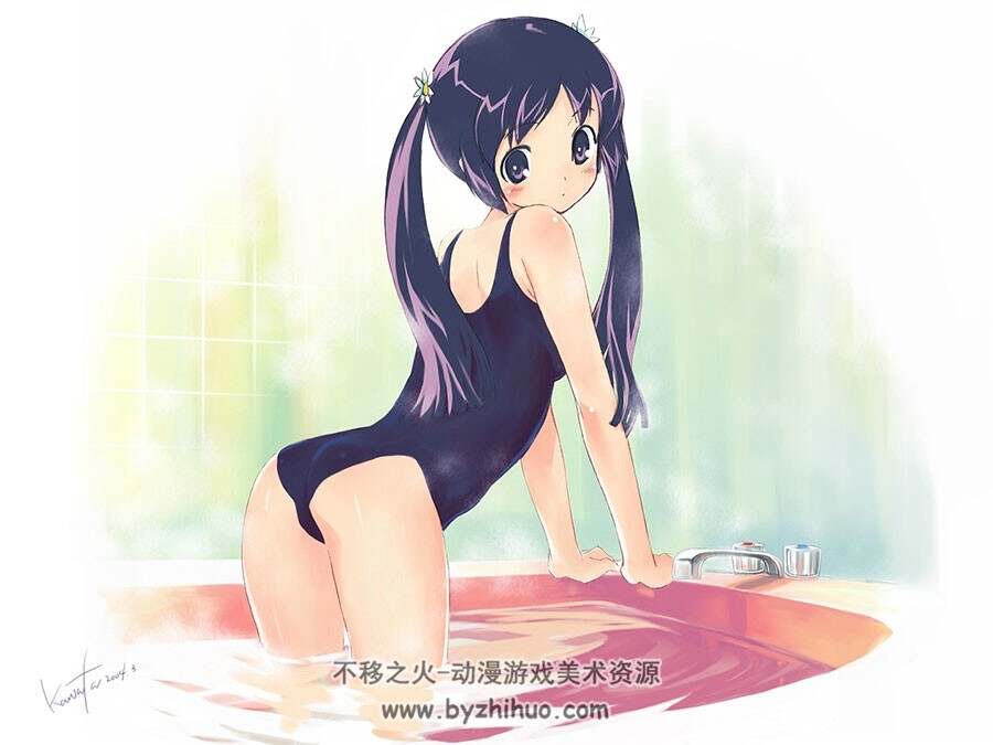 白色相簿 角色插画图集分享 30P