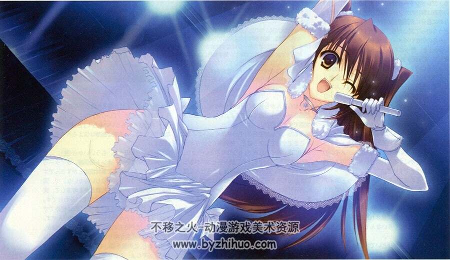 白色相簿 角色插画图集分享 30P