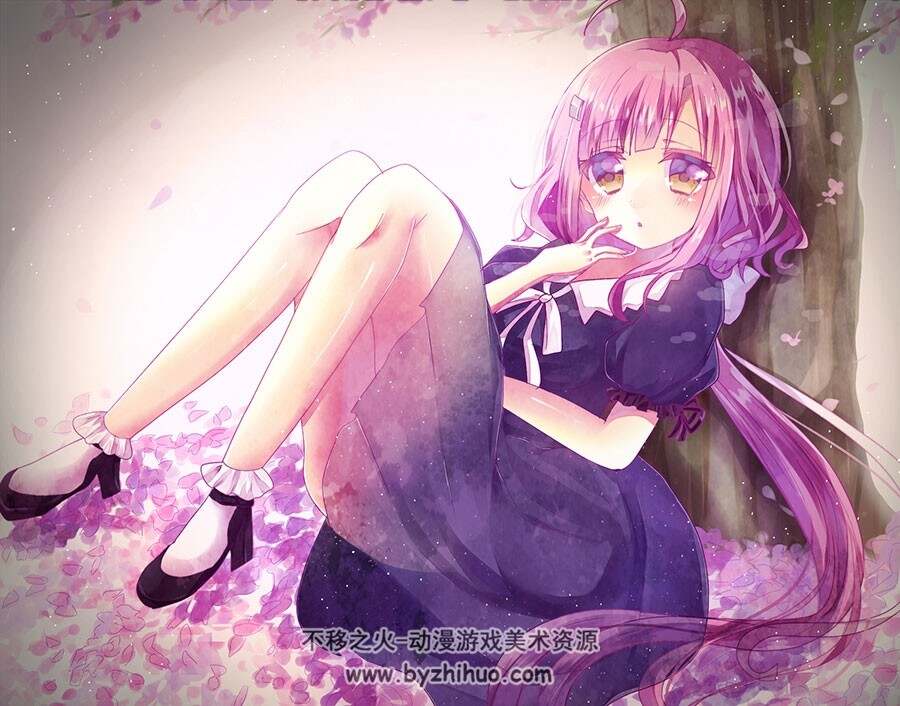 学园孤岛 角色插画壁纸美图分享 303P