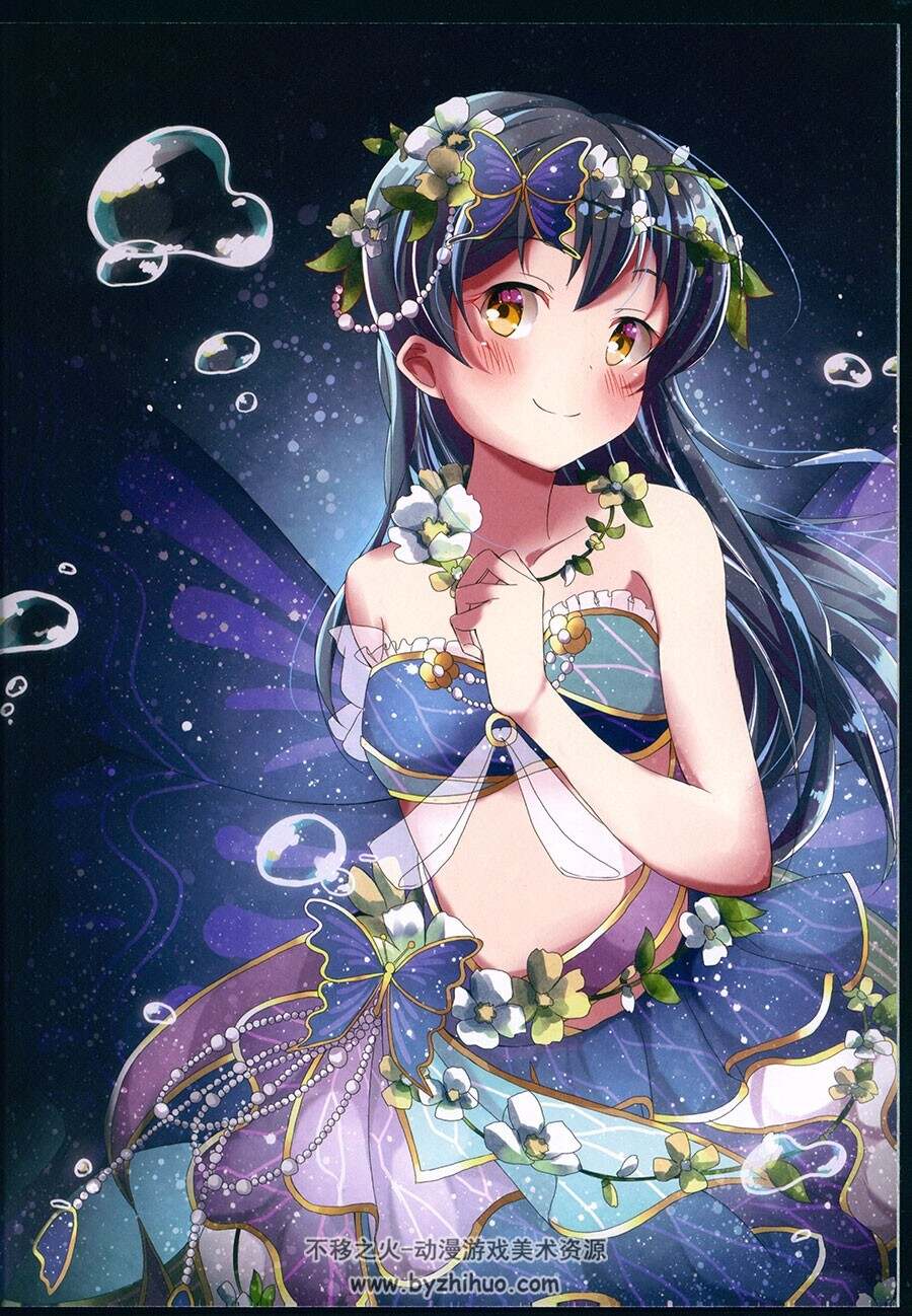 にわさね 星星少女 高清精美插画分享 18P