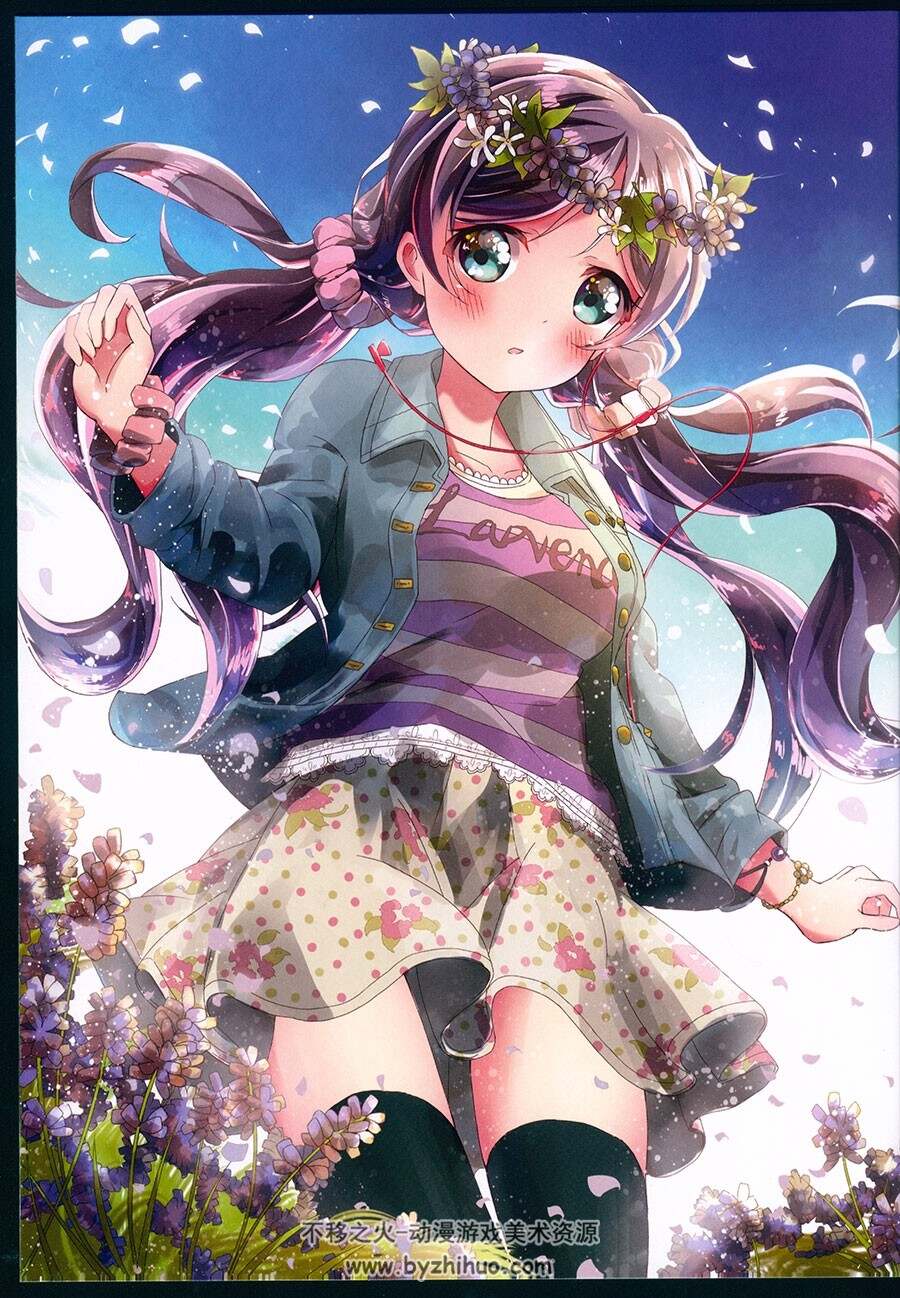 にわさね 星星少女 高清精美插画分享 18P