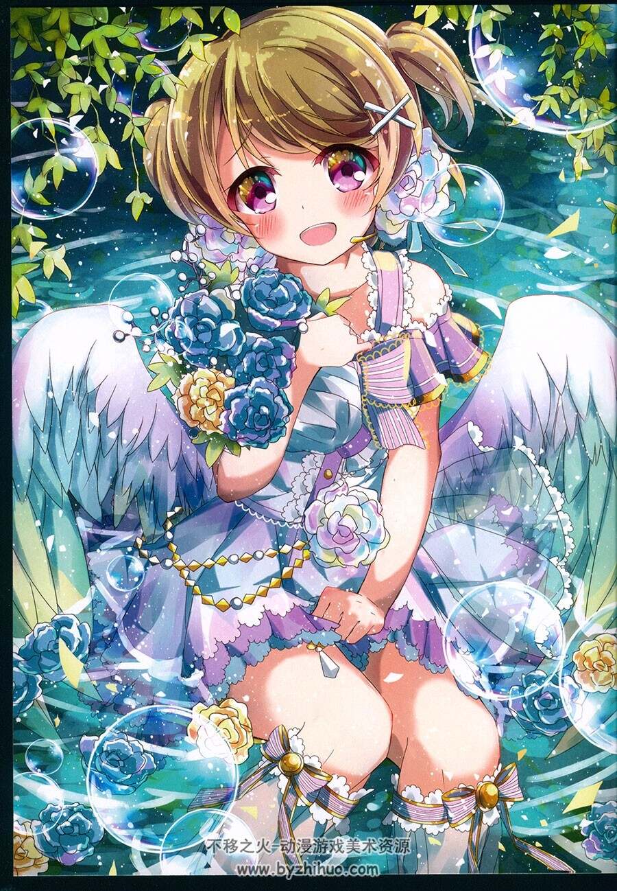 にわさね 星星少女 高清精美插画分享 18P