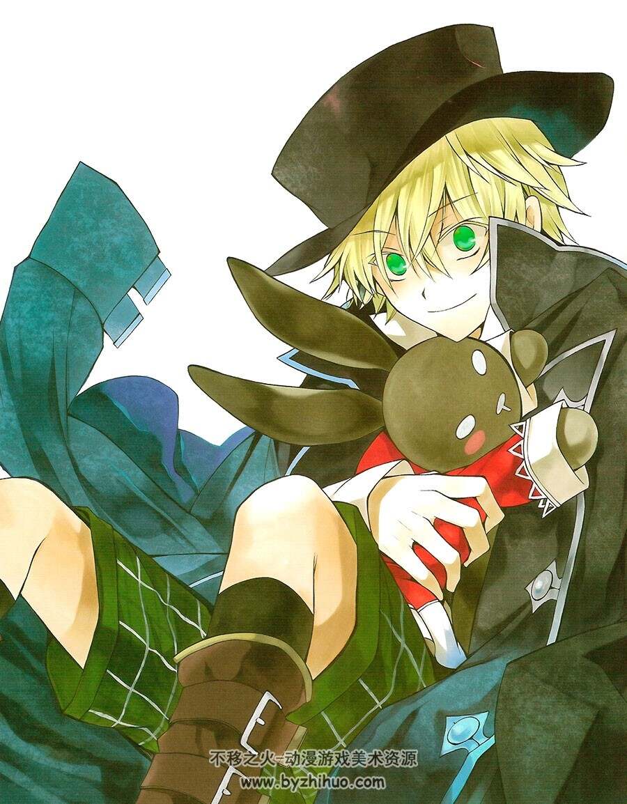 望月淳2nd Pandorahearts There Is 插画图集赏析 不移之火资源网