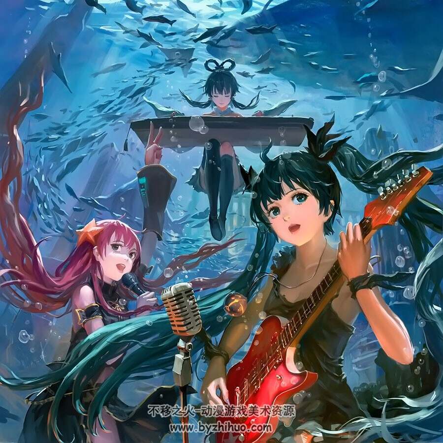 日系精美角色的插画美图分享 150P