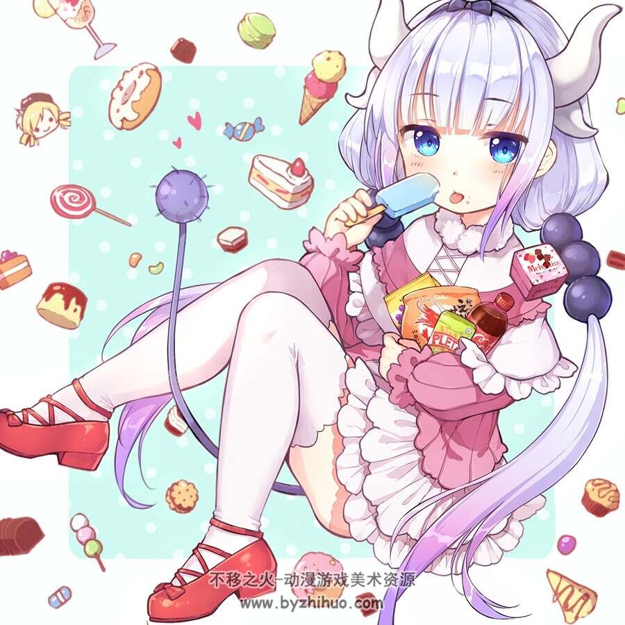 小林家的龙女仆 萌萌哒康娜卡姆依小妹妹的美图分享 38P
