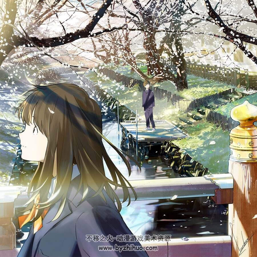 日本画师 loundraw 插画作品赏析 59P