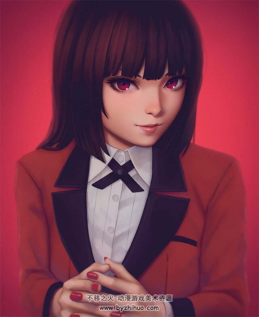 关于少女的刻画 插画图集分享 104P