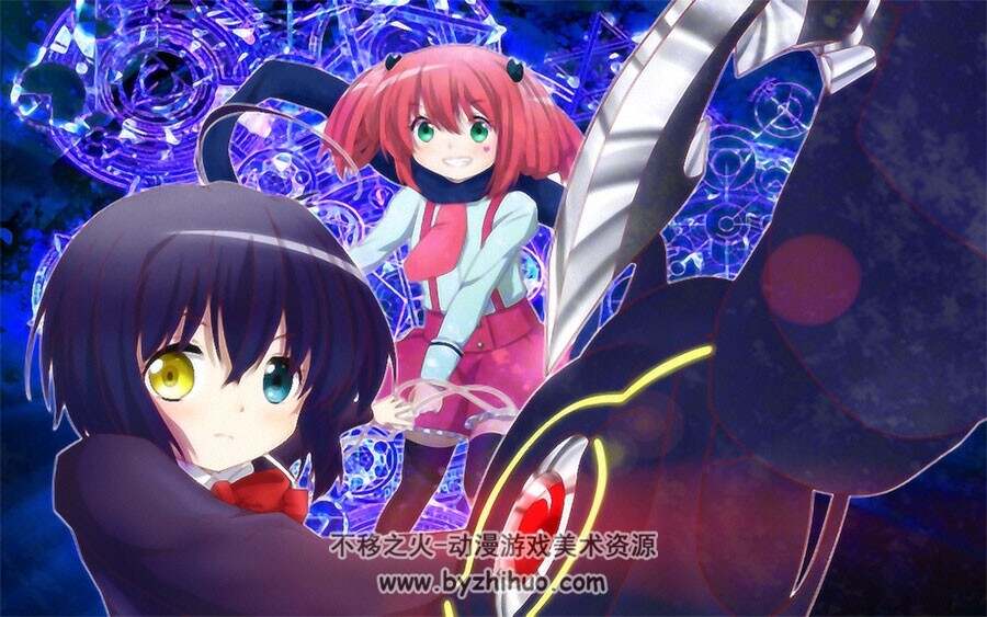 中二病也要谈恋爱 七宫智音小妹妹的插画壁纸分享 178P