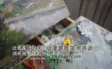国内老师赵英斌风景油画过程视频