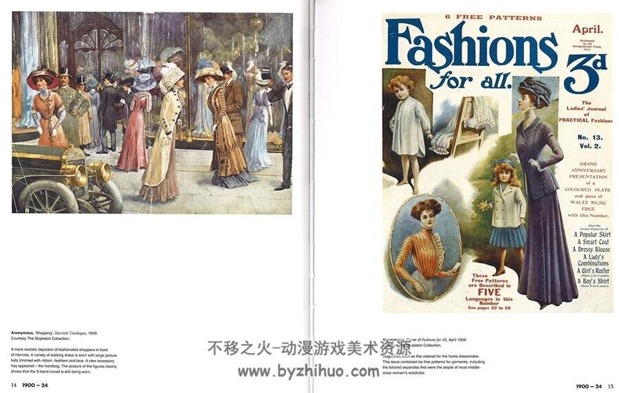 百年时尚插画 100 Years of Fashion Illustration 386P