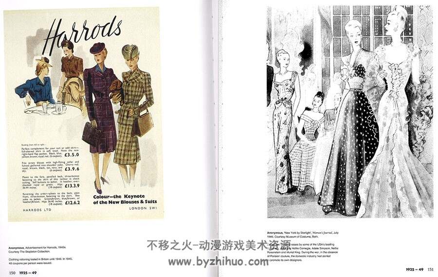 百年时尚插画 100 Years of Fashion Illustration 386P