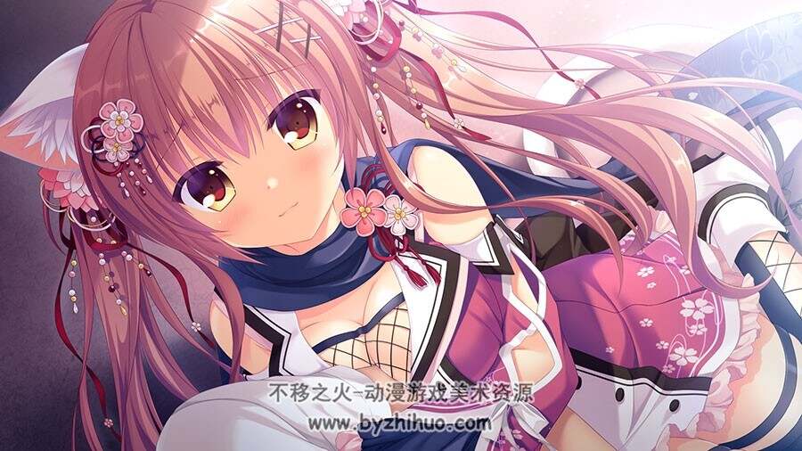 猫忍之心 neko nin exheart 角色插画壁纸图包分享 2856P