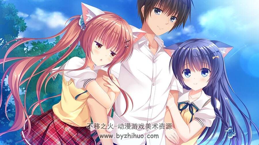 猫忍之心 neko nin exheart 角色插画壁纸图包分享 2856P