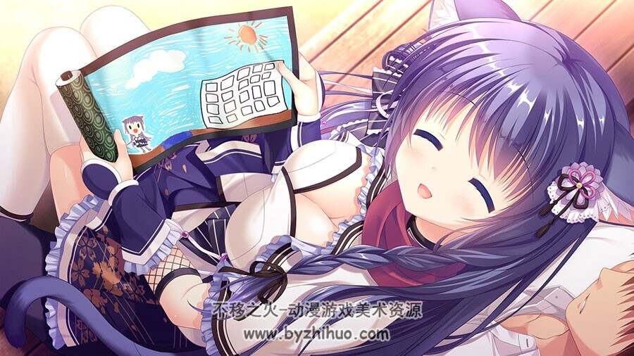 猫忍之心 neko nin exheart 角色插画壁纸图包分享 2856P