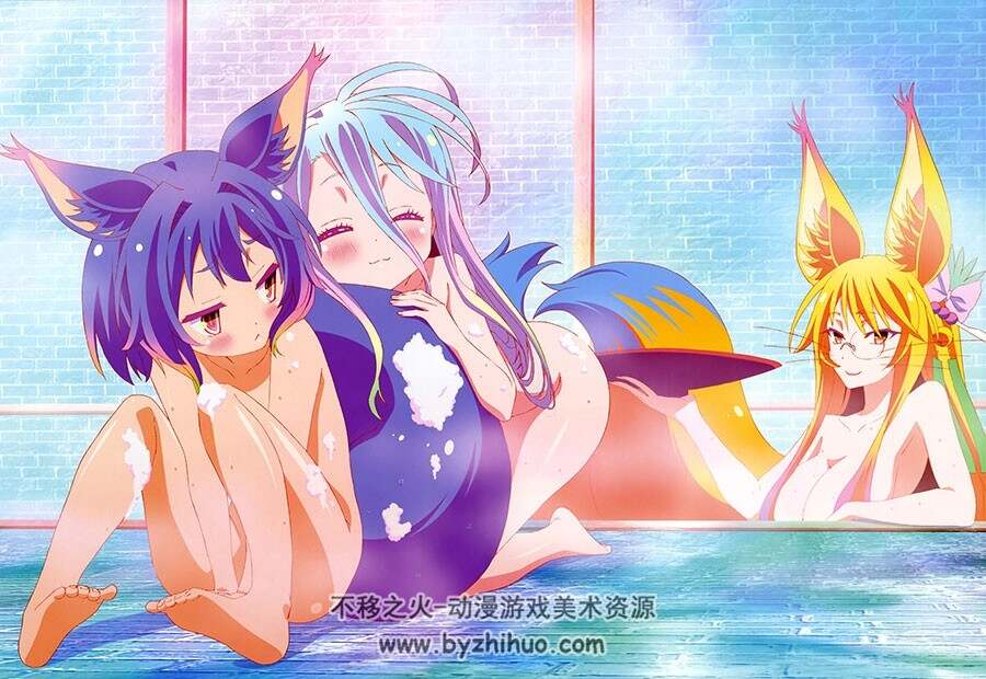 NO GAME NO LIFE 游戏人生 角色插画美图分享 267P