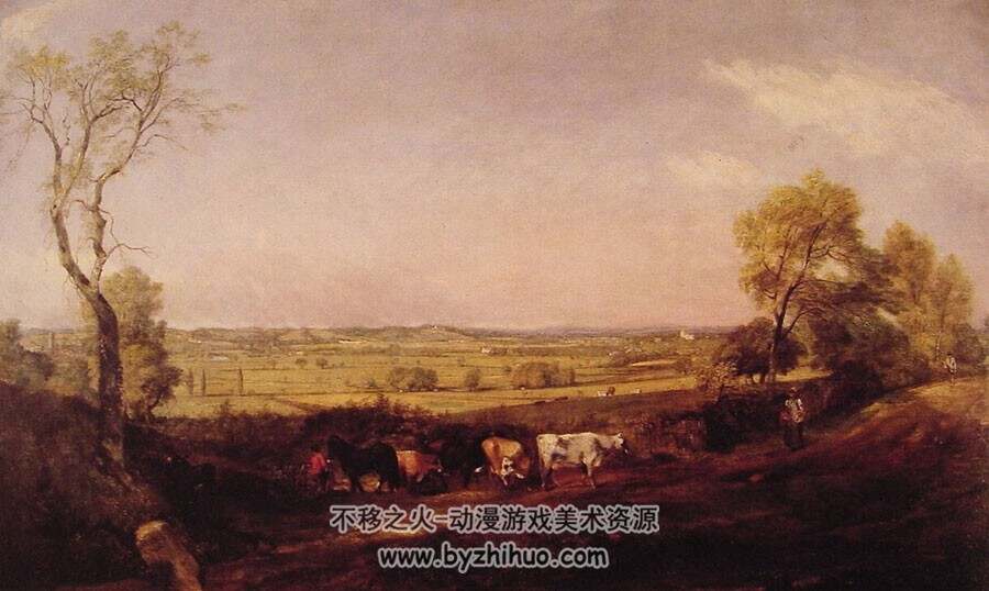 英国画家 康斯太勃尔&约翰·阿特金森·格里姆肖 油画作品集
