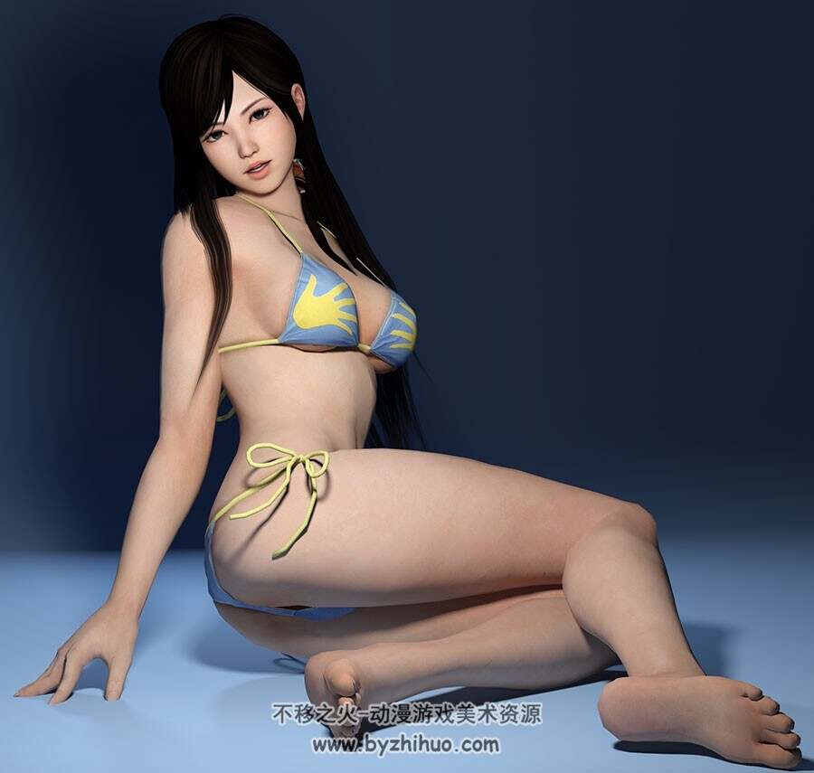 3D渲染日系美女高清图集分享 198P