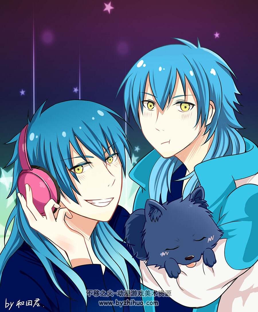 DRAMAtical Murder 角色插画海报分享 2020P