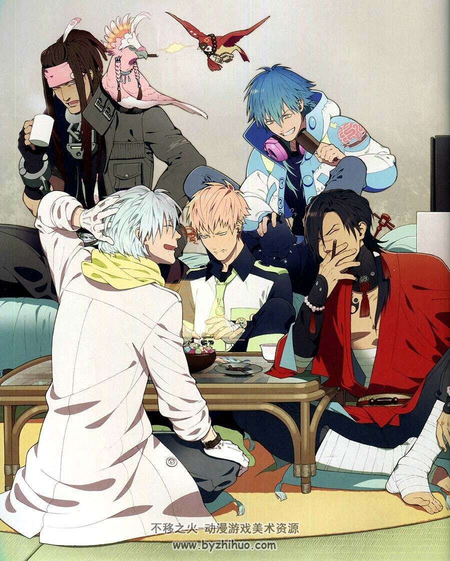 DRAMAtical Murder 角色插画海报分享 2020P