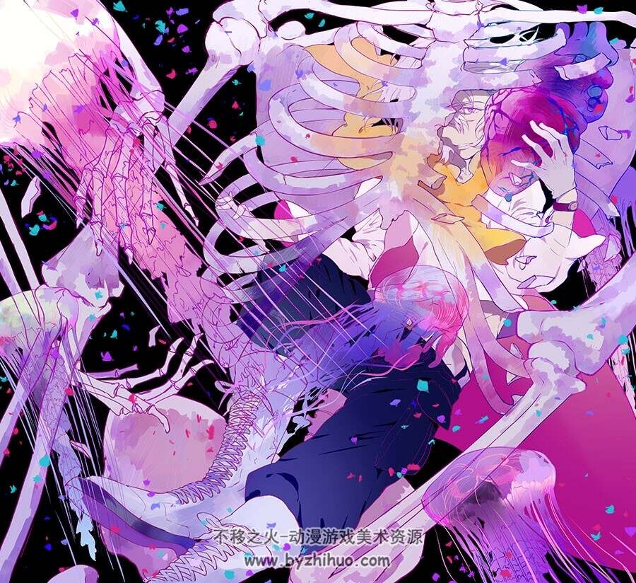 DRAMAtical Murder 角色插画海报分享 2020P