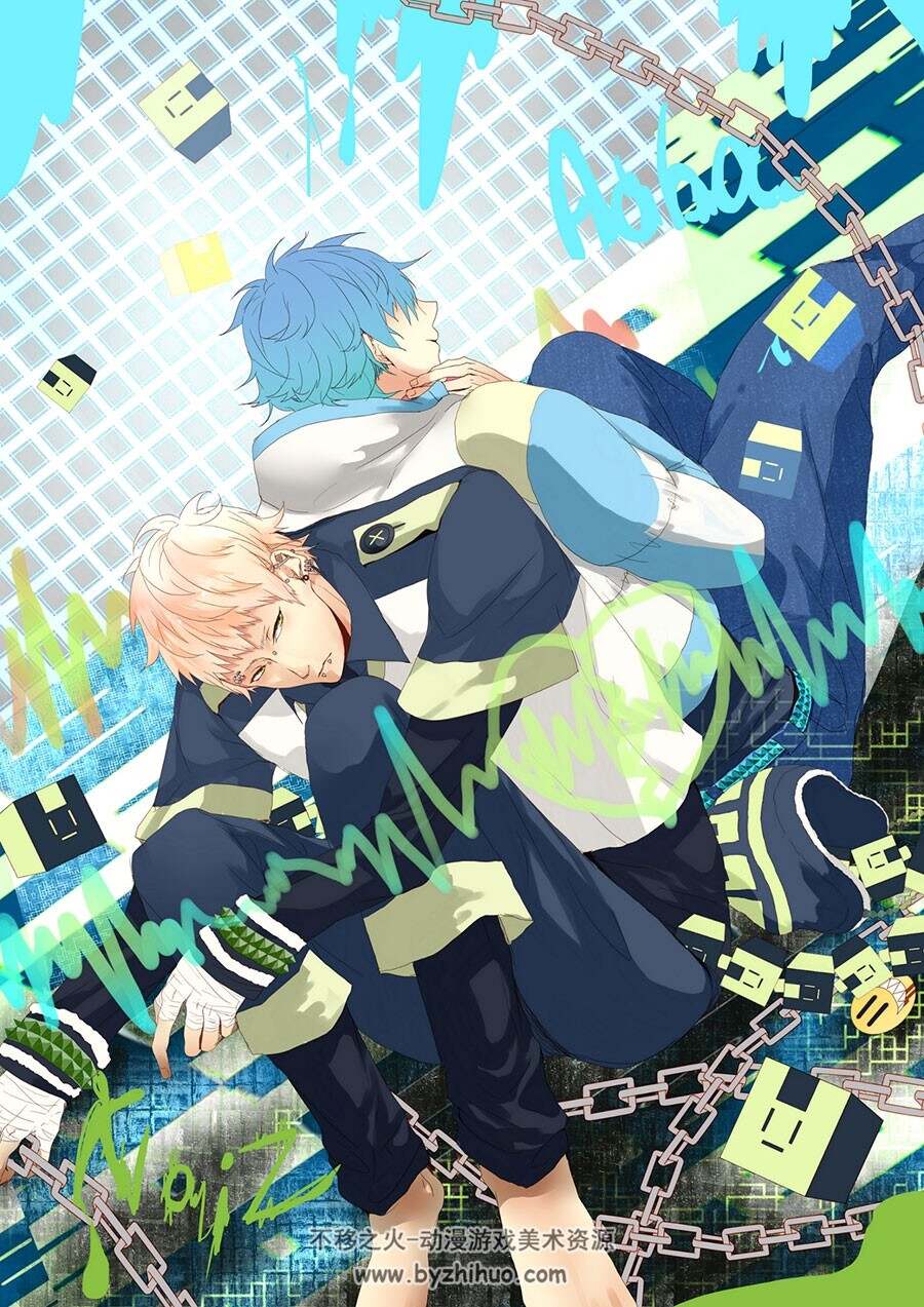 DRAMAtical Murder 角色插画海报分享 2020P