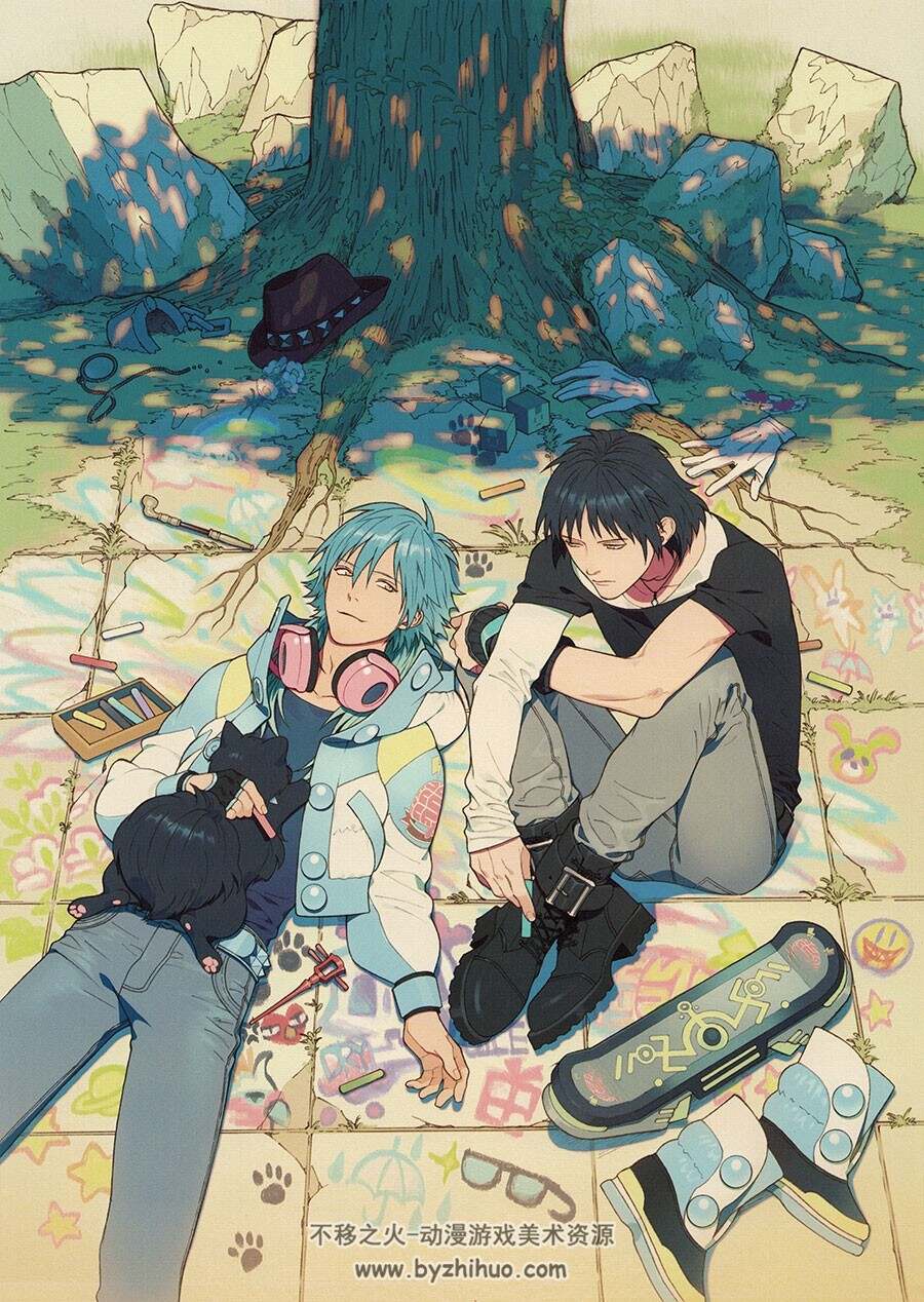 DRAMAtical Murder 角色插画海报分享 2020P