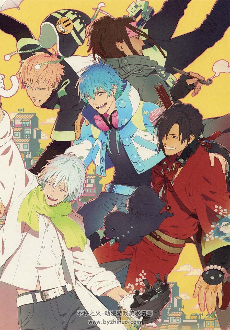 DRAMAtical Murder 角色插画海报分享 2020P
