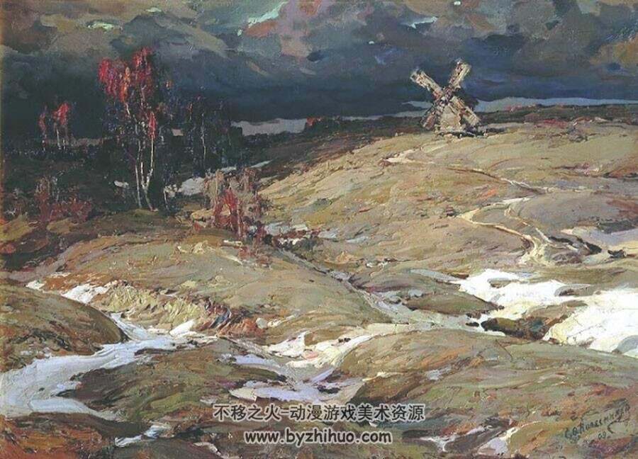 乌克兰画家 斯婕潘科列斯尼科夫 油画作品欣赏合集