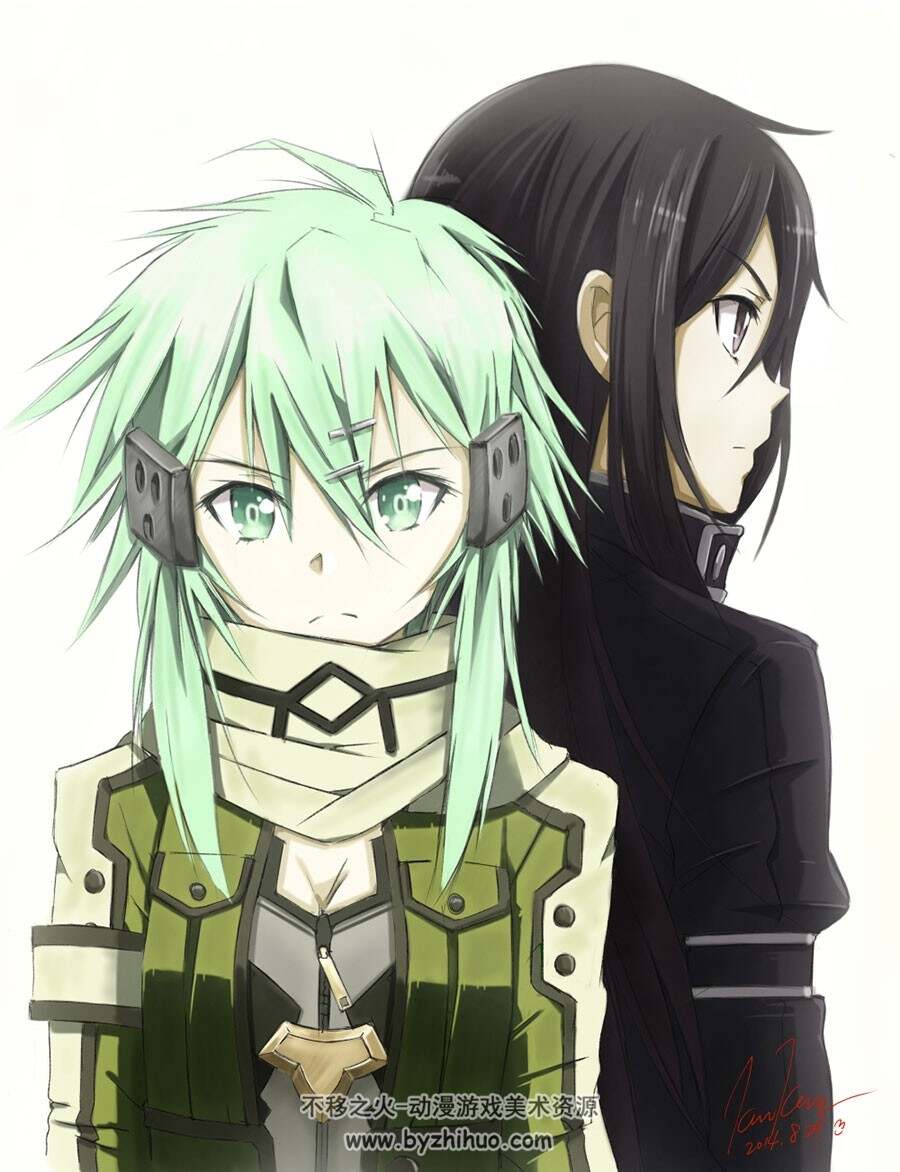zerochan 角色插画图集分享 49P