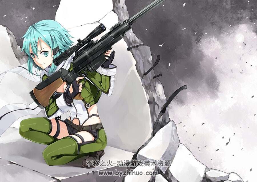zerochan 角色插画图集分享 49P