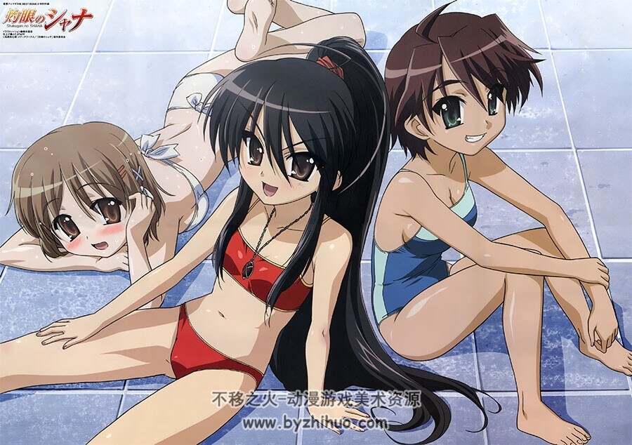 日系动漫般人物插画图集分享 9772P