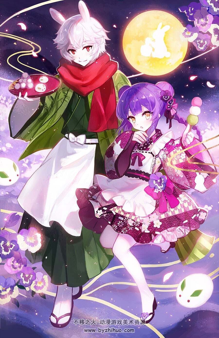 日系精致插画壁纸美图分享 809P