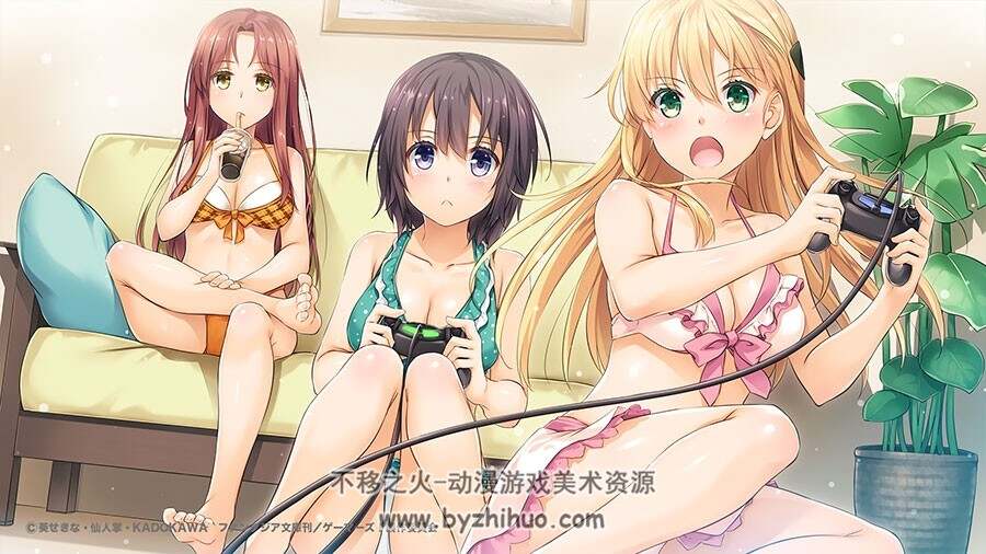 GAMERS! 角色插画壁纸分享 91P