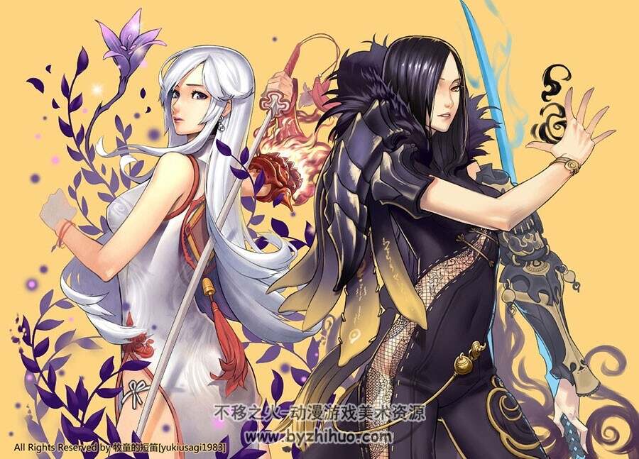 剑灵 角色海报等图包分享 190P