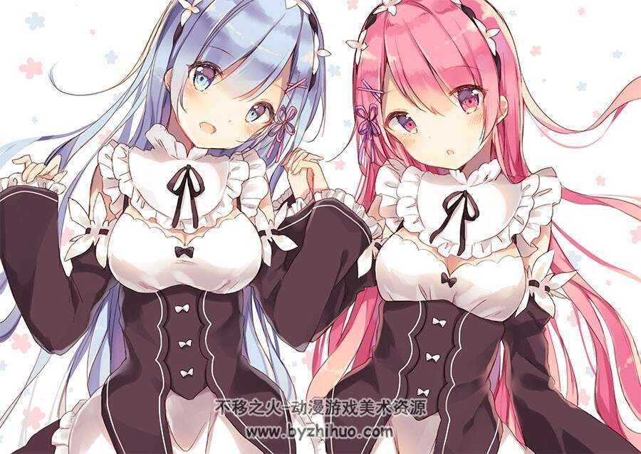 日系和风少女插画海报图集分享 708P
