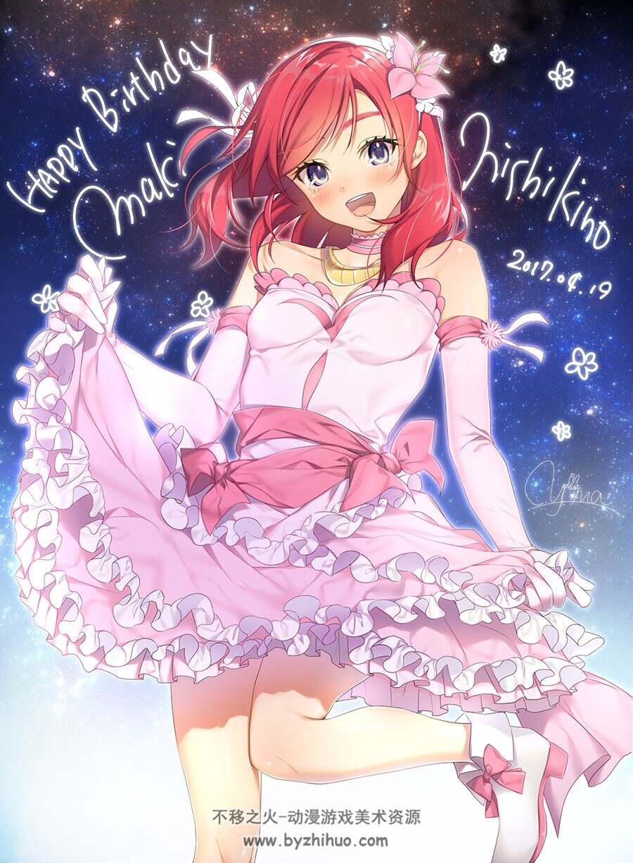 日系和风少女插画海报图集分享 708P