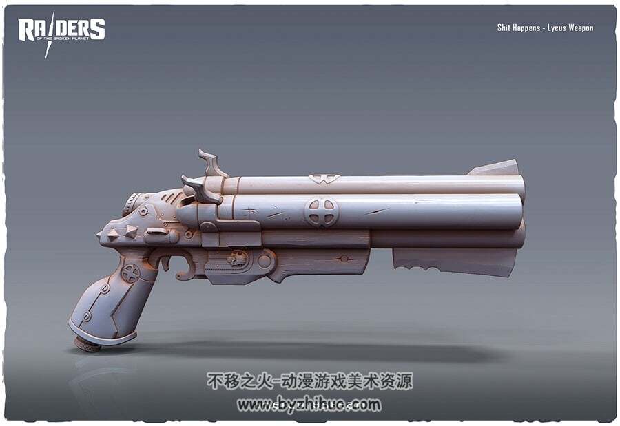 精品机械武器 3D图集参考 54P