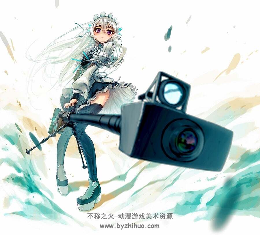 棺姬嘉依卡 AVENGING BATTLE 角色插画图集分享 206P