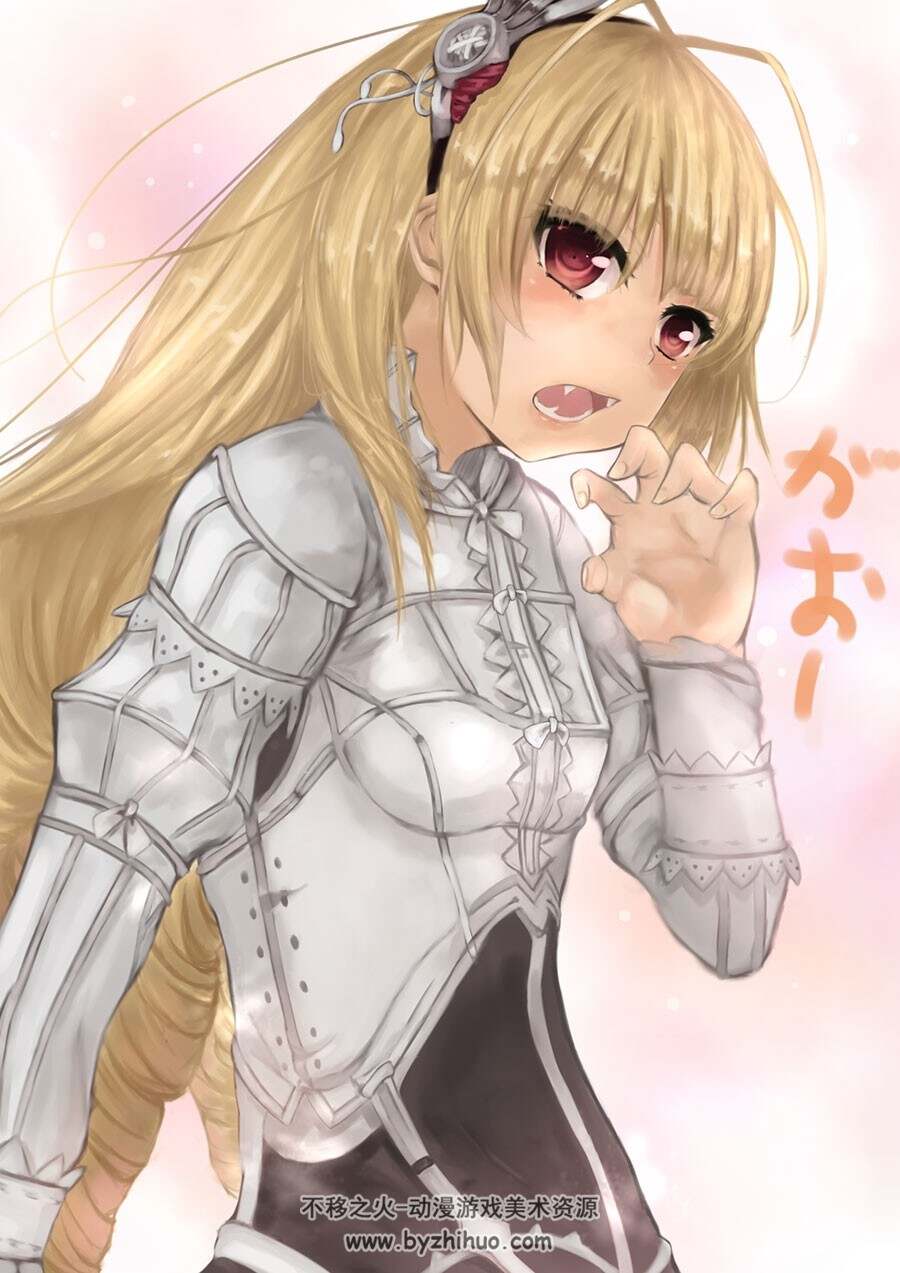棺姬嘉依卡 AVENGING BATTLE 角色插画图集分享 206P