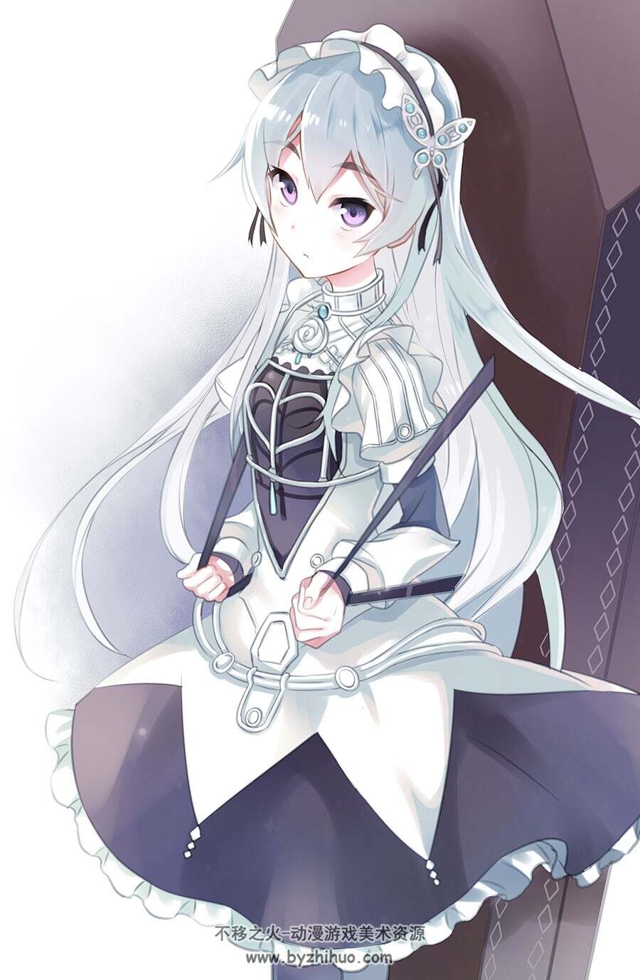 棺姬嘉依卡 AVENGING BATTLE 角色插画图集分享 206P