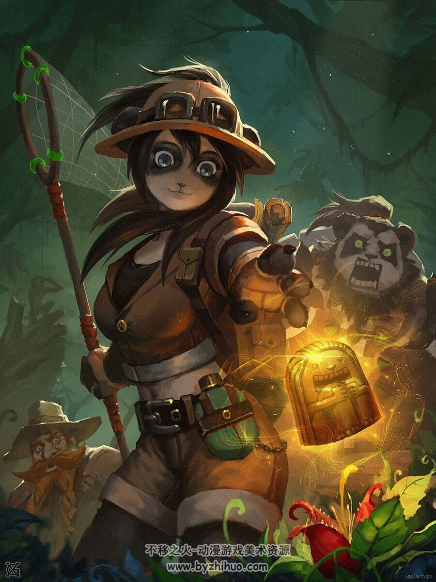 国人画师 Riot Game签约艺术家 图集参考 241P