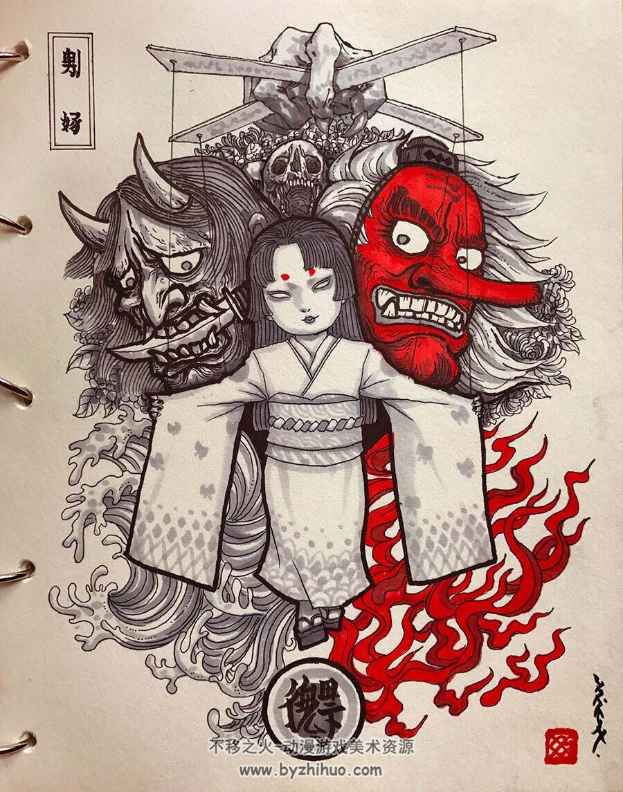 国人画师 Riot Game签约艺术家 图集参考 241P