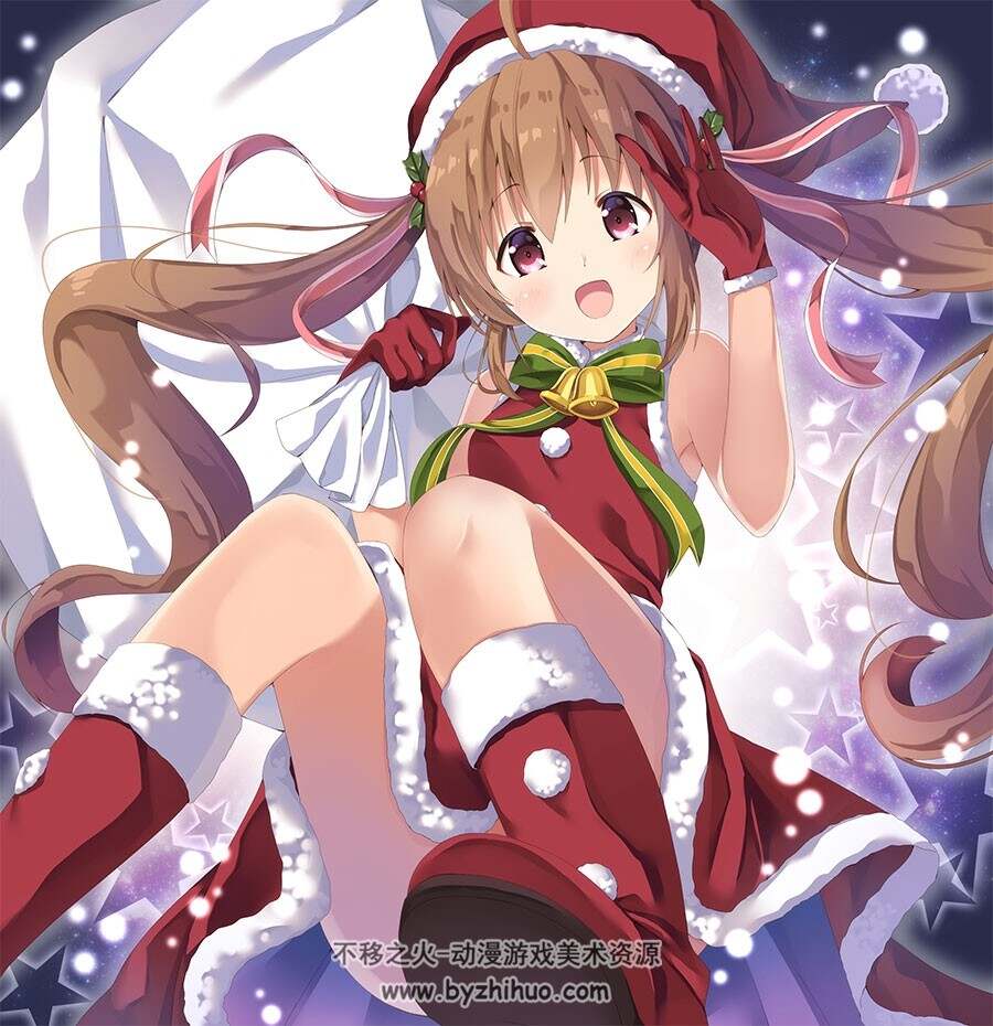 2017年圣诞节壁纸插画图包分享 166P