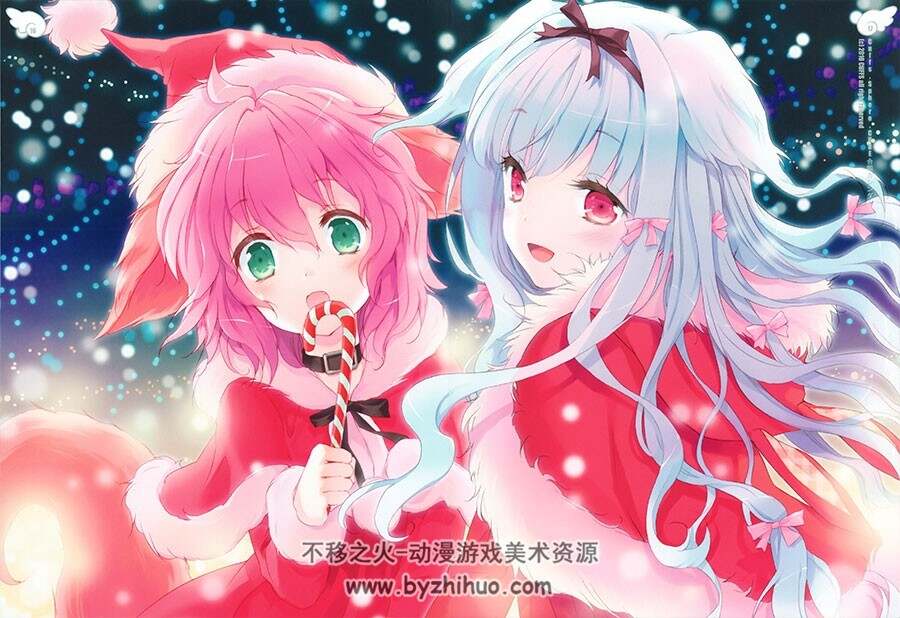 2017年圣诞节壁纸插画图包分享 166P