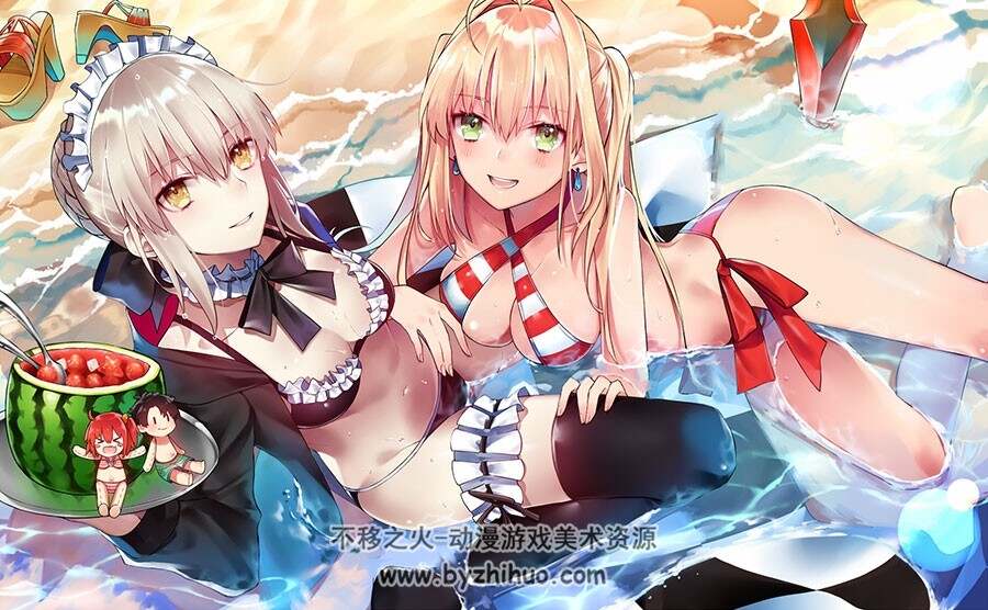 高质量萝莉美少女插画美图合集 1158P