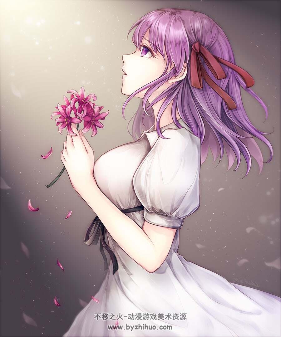 唯美梦幻般 少女插画壁纸图包分享 1603P