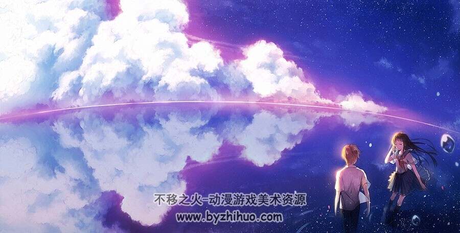 唯美梦幻般 少女插画壁纸图包分享 1603P