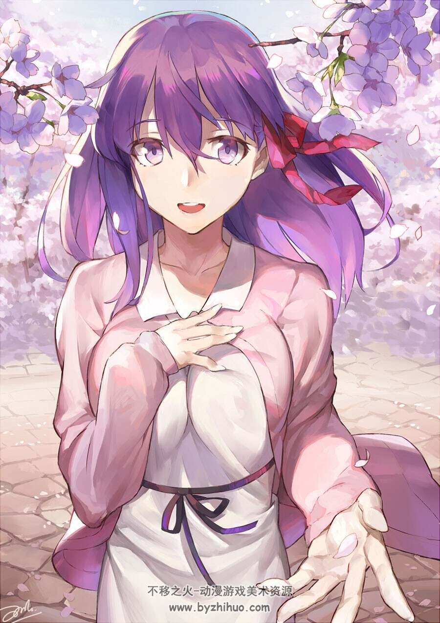 唯美梦幻般 少女插画壁纸图包分享 1603P